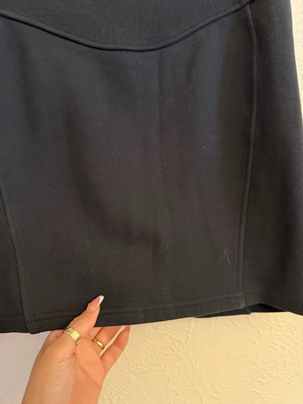 lululemon athletica Black High-Rise Mini Skirt